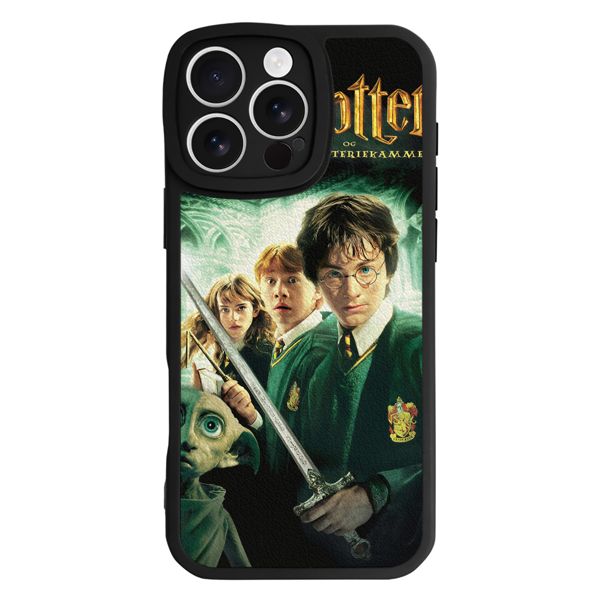（画像用） Harry Potter ハリー・ポッターシリーズ 【iPhone 16シリーズ対応】シリコンスマホケース（レザー調） 材質：シリコン